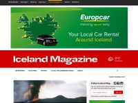 Screenshot of icelandmag.is