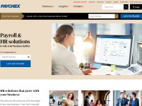Desktop screenshot for paychex.com