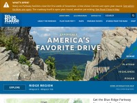 Desktop screenshot for blueridgeparkway.org