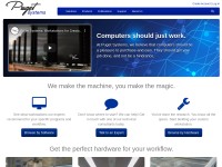 Desktop screenshot for pugetsystems.com