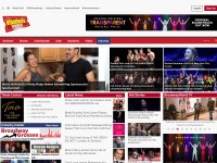 Desktop screenshot for broadwayworld.com