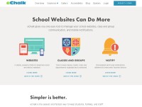 Desktop screenshot for echalk.com
