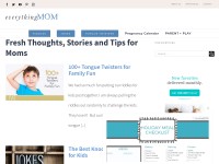Desktop screenshot for everythingmom.com