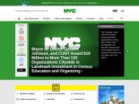 Desktop screenshot for nyc.gov