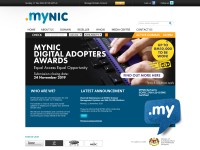 Desktop screenshot for mynic.my