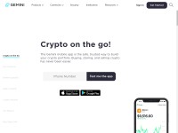 Desktop screenshot for gemini.com