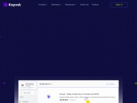 Desktop screenshot for kopyst.com