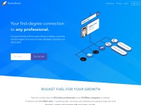 Desktop screenshot for rocketreach.co