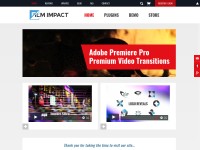 Desktop screenshot for filmimpact.net