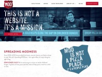 Desktop screenshot for modpizza.com