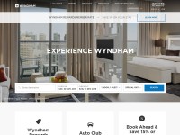 Desktop screenshot for wyndham.com