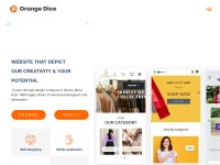 Desktop screenshot for orangedice.in
