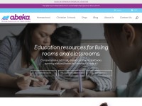 Desktop screenshot for abeka.com