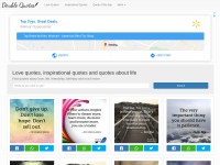 Desktop screenshot for doublequotes.net