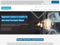 Desktop screenshot for basware.com