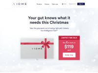 Desktop screenshot for viome.com