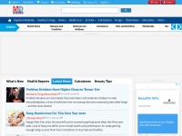 Desktop screenshot for medindia.net