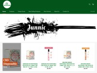 Desktop screenshot for junniccbd.com