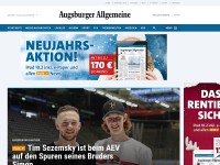 Desktop screenshot for augsburger-allgemeine.de