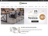 Desktop screenshot for dekoria.de