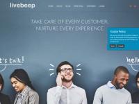 Desktop screenshot for livebeep.com