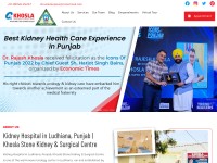 Desktop screenshot for khoslastonekidney.com