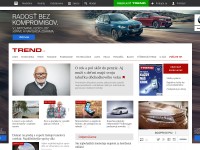 Desktop screenshot for etrend.sk