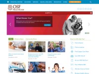 Desktop screenshot for osfhealthcare.org