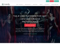 Desktop screenshot for mandy.com