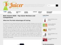 Desktop screenshot for bestjuicerreviews24h.com
