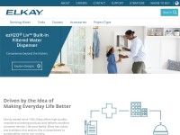 Desktop screenshot for elkay.com