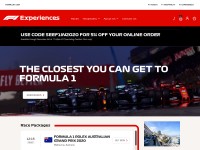 Desktop screenshot for f1experiences.com
