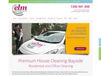 Desktop screenshot for elmcleaning.com.au