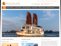 Desktop screenshot for halongbaycruise.com