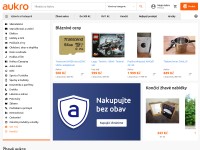 Desktop screenshot for aukro.cz