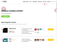 Desktop screenshot for worldcasinoexpert.com