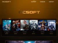 Desktop screenshot for ncsoft.com