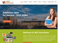 Desktop screenshot for ahzassociates.co.uk