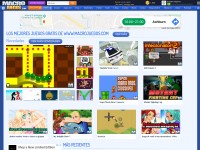 Desktop screenshot for macrojuegos.com