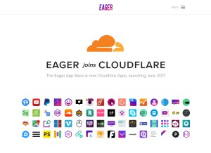 How eager.io looks like on a tablet such as an iPad.