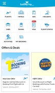 How easemytrip.com looks like on a mobile device such as an iPhone.