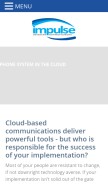 How easyaskondemand.com looks like on a mobile device such as an iPhone.