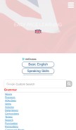 How easypacelearning.com looks like on a mobile device such as an iPhone.
