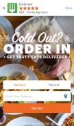How eatst.co looks like on a mobile device such as an iPhone.