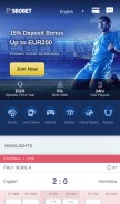 How eaxybox.com looks like on a mobile device such as an iPhone.