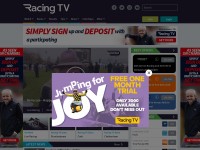 Desktop screenshot for racingtv.com