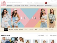 Desktop screenshot for lashowroom.com