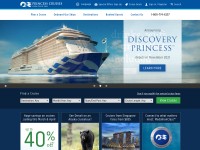 Desktop screenshot for princess.com
