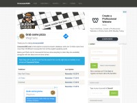 Desktop screenshot for crossword365.com