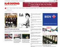 Desktop screenshot for baohaiduong.vn
